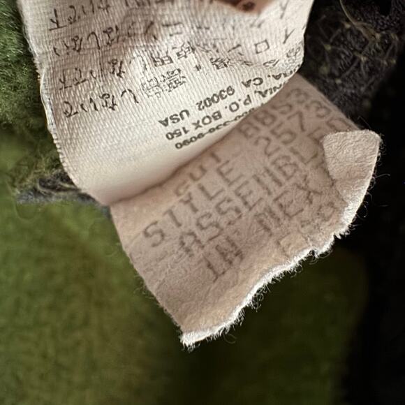 Patagonia Synchilla Green Pullover Vintage 25745 Half Zip Fleece Size Medium Men - Picture 3 of 6